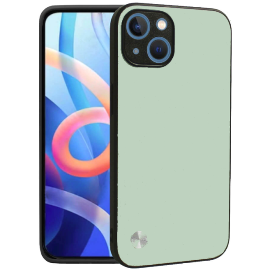 Θήκη iPhone 14 Bodycell Vegan Cover Σκληρή - Light Green (5206015075759)