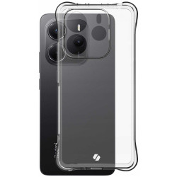 Θήκη Xiaomi Redmi Note 14 5G Spacecase Anti-Shock Διάφανη Σιλικόνης 1mm - Clear (5905719117047)