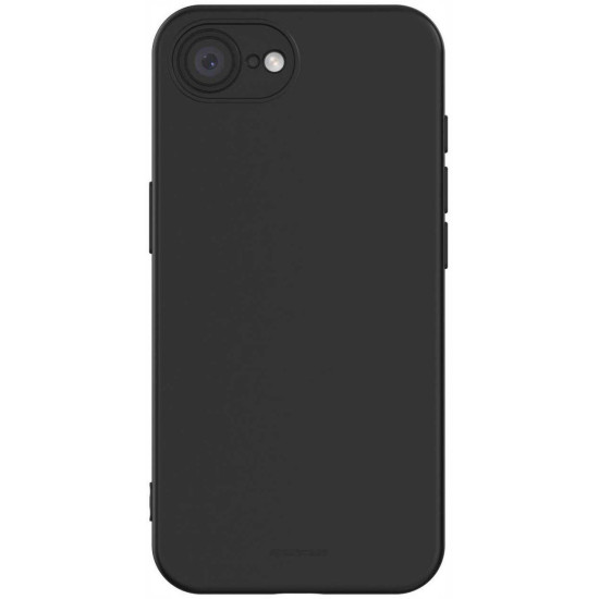 Θήκη iPhone 16e Spacecase Silicone Case Σιλικόνης - Black (5905719117887)