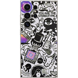 Αυτοκόλλητο Skin Προστασίας Πλάτης Samsung Galaxy S25 Ultra Gams Premium Vinyl Skin Back Plate - 3D TV Sticker (GAMS-VNL-SKIN-3DTS-002-216)