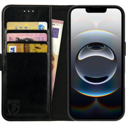 Θήκη iPhone 16e Rosso Element PU Πορτοφόλι - Black (8719246468391)