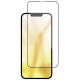 Tempered Glass iPhone 16e / 14 / 13 / 13 Pro Spacecase Full Cover Glass Full Face Αντιχαρακτικό Γυαλί Προστασίας Οθόνης - Black (5905719118167)