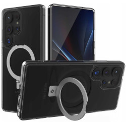 Θήκη Samsung Galaxy S25 Ultra Spacecase Ring Pro Mag Σκληρή με MagSafe & KickStand - Clear (5905719114114)