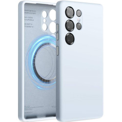 Θήκη Samsung Galaxy S25 Ultra Elago Magnetic Silicone Case Premium Σιλικόνης με MagSafe - Light Blue (EGS25MSSC68-LBL)