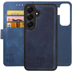Θήκη Samsung Galaxy S25 Rosso Element 2 in 1 PU Πορτοφόλι - Blue (8719246463280)