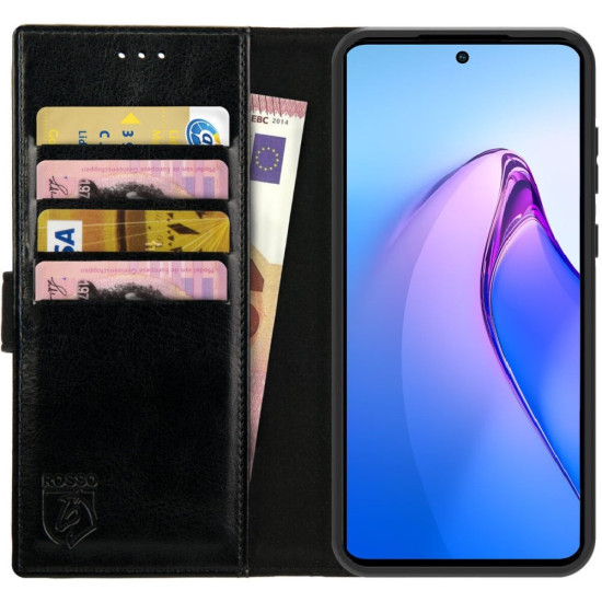 Θήκη Xiaomi Redmi Note 14 Pro 5G / Poco X7 Rosso Element PU Πορτοφόλι - Black (8719246468537)