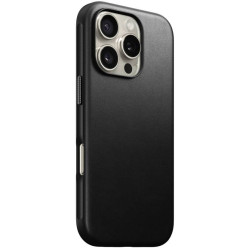 Θήκη iPhone 16 Pro Nomad Modern Leather Case Δερμάτινη με MagSafe - Black (NM01697985)