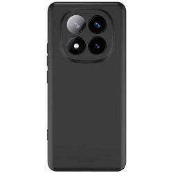 Θήκη Xiaomi Redmi Note 14 Pro Plus 5G Spacecase Silicone Case Σιλικόνης - Black (5905719113643)