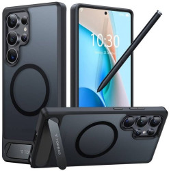 Θήκη Samsung Galaxy S25 Ultra Torras Pstand Ανθεκτική με MagSafe & KickStand - Black (6938075651169)