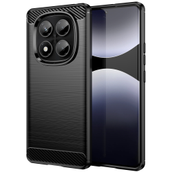 Θήκη Xiaomi Redmi Note 14 Pro 4G Spacecase Carbon Σιλικόνης - Black (5905719118303)