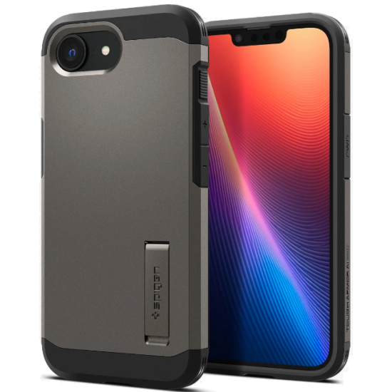 Θήκη iPhone 16e Spigen Tough Armor AI MagFit Ανθεκτική με MagSafe - Gunmetal (ACS09136)