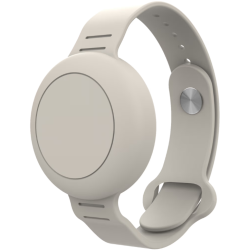 Θήκη AirTag 2 / 1 Ofkoz Bracelet Σιλικόνης με Λουράκι Καρπού - Starlight (ATUNI-ST)