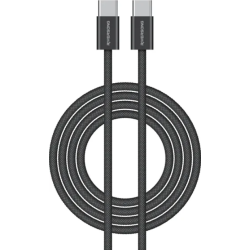 Καλώδιο Type-C Riversong Lotus 10 σε Type-C για Φόρτιση & Μεταφορά Δεδομένων 200cm 60W - Black (CT53ABL)