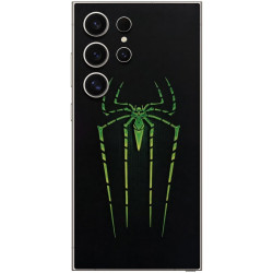 Αυτοκόλλητο Skin Προστασίας Πλάτης Samsung Galaxy S24 Ultra Gams Premium Vinyl Skin Back Plate Φωσφορίζον - Luminus Spider (GAMS-VNL-SKIN-LMSD-002-201)
