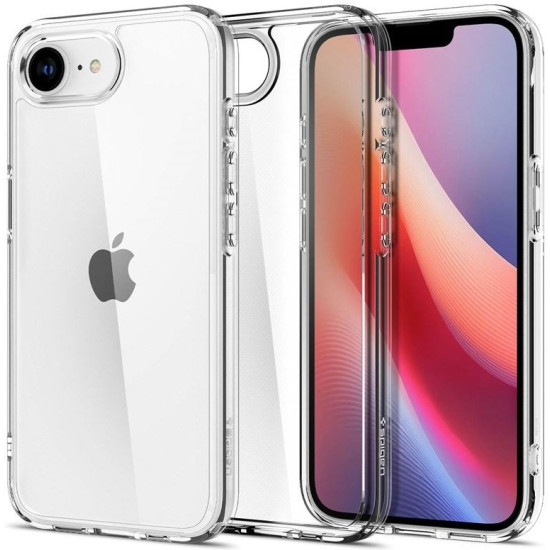Θήκη iPhone 17e / 16e Spigen Ultra Hybrid Σκληρή - Crystal Clear (ACS09160)