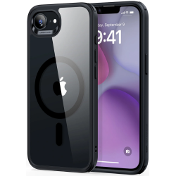Θήκη iPhone 17e / 16e ESR Classic Hybrid HaloLock Ανθεκτική με MagSafe - Clear / Black (4894240261361)