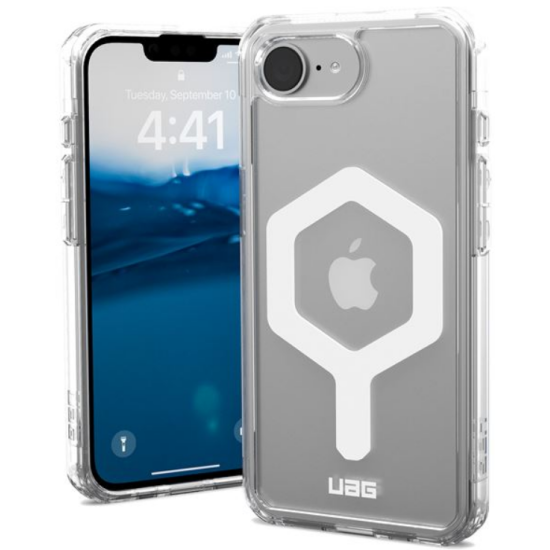 Θήκη iPhone 17e / 16e UAG Plyo Σκληρή Ανθεκτική με MagSafe - Ice / White (114501114341)