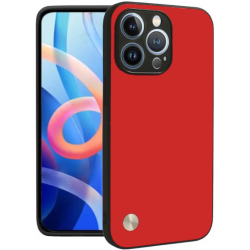 Θήκη iPhone 15 Pro Max Bodycell Vegan Cover Σκληρή - Red (5206015076046)