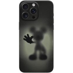 Αυτοκόλλητο Skin Προστασίας Πλάτης iPhone 15 Pro Max Gams Premium Vinyl Skin Back Plate Φωσφορίζον - Luminus Mouse (GAMS-VNL-SKIN-LMMS-001-074)