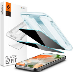 Tempered Glass Google Pixel 10 / 10 Pro / 9 / 9 Pro Spigen GLAS.tR EZ Fit Privacy Αντιχαρακτικό Γυαλί Προστασίας Απορρήτου Οθόνης 2 Τεμάχια (AGL09312)