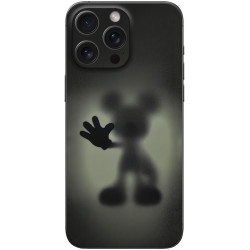 Αυτοκόλλητο Skin Προστασίας Πλάτης iPhone 16 Pro Max Gams Premium Vinyl Skin Back Plate Φωσφορίζον - Luminus Mouse (GAMS-VNL-SKIN-LMMS-001-083)