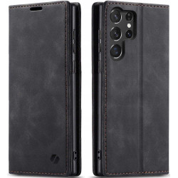 Θήκη Samsung Galaxy S25 Ultra Spacecase Wallet Πορτοφόλι - Black (5905719114688)