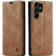 Θήκη Samsung Galaxy S25 Ultra Spacecase Wallet Πορτοφόλι - Light Brown (5905719114701)