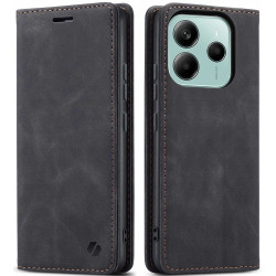 Θήκη Xiaomi Redmi Note 14 4G Spacecase Wallet Πορτοφόλι - Black (5905719117993)
