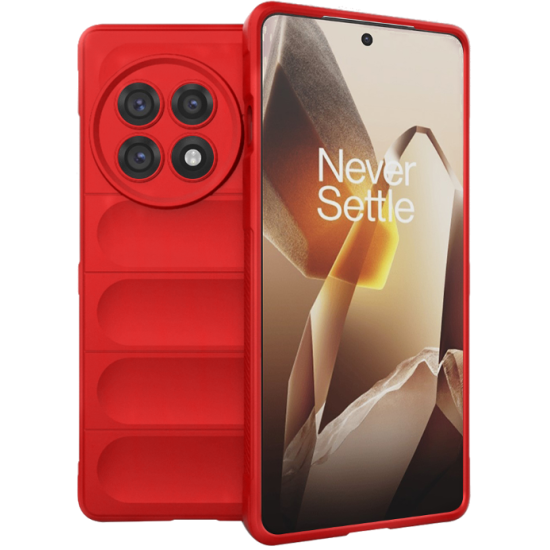 Θήκη OnePlus 13R Techsuit Magic Shield Σιλικόνης - Red (5949419276338)