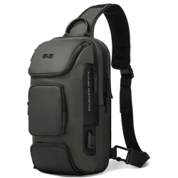 Ανδρικό Τσαντάκι Bange 7086 Ώμου / Χιαστί Crossbody 9L - Green