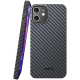 Θήκη iPhone 12 / 12 Pro Nekit Fiber Σκληρή με MagSafe Aramid Fiber 1mm 1500D Kevlar - Black (8719246462764)