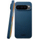 Θήκη Google Pixel 9 / 9 Pro Nekit Fiber Σκληρή με MagSafe Aramid Fiber 1mm 1500D Kevlar - Blue (8719246469695)