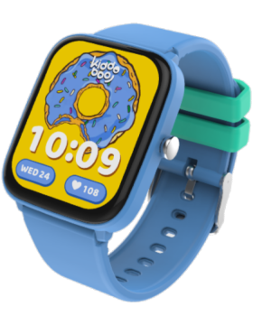 Kiddoboo Smartwatch 2.0 Ψηφιακό Παιδικό Smartwatch - Sky Blue (KB019C2SBLU)