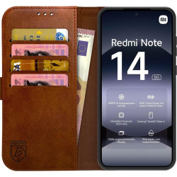 Θήκη Xiaomi Redmi Note 14 5G Rosso Element PU Πορτοφόλι - Brown (8719246468520)