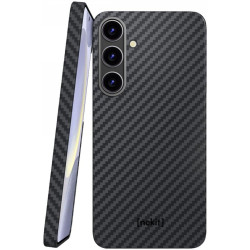 Θήκη Samsung Galaxy S25 Plus Nekit Fiber Σκληρή με MagSafe Aramid Fiber 1mm 1500D Kevlar - Black (8719246469381)