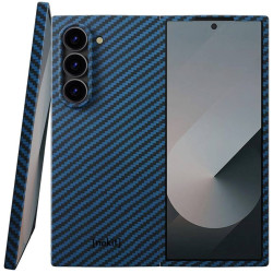 Θήκη Samsung Galaxy Z Fold6 Nekit Fiber Σκληρή με MagSafe Aramid Fiber 1mm 1500D Kevlar - Blue (8719246469688)