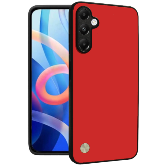 Θήκη Samsung Galaxy A05s Bodycell Vegan Cover Σκληρή - Red (5206015076367)