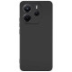 Θήκη Xiaomi Redmi Note 14 5G Spacecase Silicone Case Σιλικόνης - Black (5905719117085)