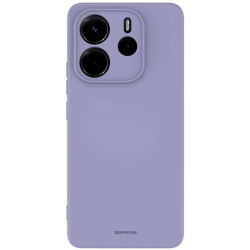 Θήκη Xiaomi Redmi Note 14 5G Spacecase Silicone Case Σιλικόνης - Light Purple (5905719117108)