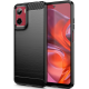 Θήκη Motorola Moto G05 / E15 Tech-Protect Carbon Σιλικόνης - Black (5906302361267)