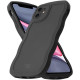 Θήκη iPhone 11 HappyCase Wavy Σιλικόνης - Black (8719246474613)