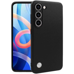 Θήκη Samsung Galaxy S23 Bodycell Vegan Cover Σκληρή - Black (5206015077135)