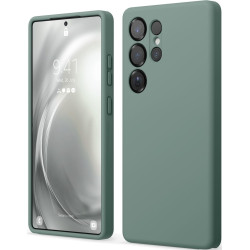 Θήκη Samsung Galaxy S25 Ultra Elago Silicone Case Premium Σιλικόνης - Midnight Green (EGS25SC68-MGR)