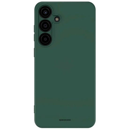 Θήκη Samsung Galaxy S25 Spacecase Silicone Case Σιλικόνης - Dark Green (5905719114800)
