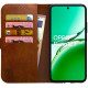 Θήκη Oppo Reno12 F 5G / 12 F 4G / 12 FS 5G / 12 FS 4G Rosso Element PU Πορτοφόλι - Brown (8719246463051)