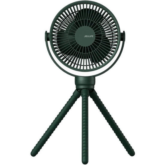 Ανεμιστηράκι JisuLife Stroller Fan Life1 Plus FA24 Φορητό Επαναφορτιζόμενο & Ρυθμιζόμενo 4.000mAh - Dark Green (6975061532538)