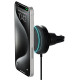 Βάση Κινητών Αυτοκινήτου iOttie Velox Mini Qi2 για Αεραγωγούς με Ασύρματη Μαγνητική Φόρτιση MagSafe 15W & Φορτιστής Αυτοκινήτου 20W - Black (VLXWCG212)