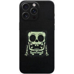 Αυτοκόλλητο Skin Προστασίας Πλάτης iPhone Gams Premium Vinyl Skin Back Plate Φωσφορίζον - Luminus Square Sponge (GAMS-VNL-SKIN-LMSS-001)