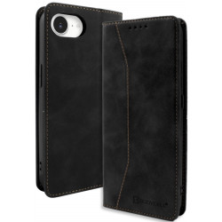 Θήκη iPhone 17e / 16e Bodycell Book Case Πορτοφόλι - Black (5206015079856)