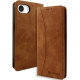 Θήκη iPhone 17e / 16e Bodycell Book Case Πορτοφόλι - Brown (5206015079863)